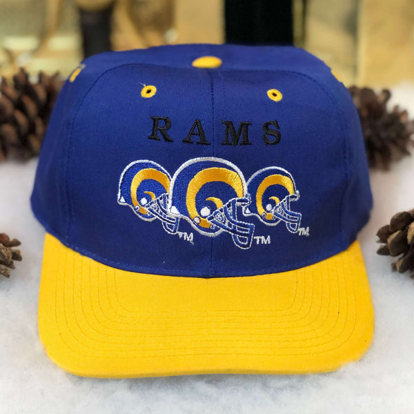 Vintage NFL Los Angeles Rams Logo 7 Twill Snapback Hat