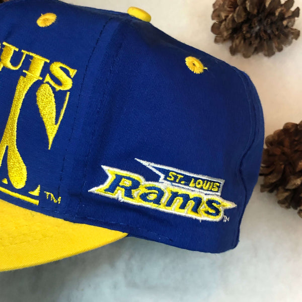 Vintage NFL St. Louis Rams Logo 7 Twill Snapback Hat