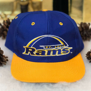 Vintage NFL St. Louis Rams Logo 7 Twill Snapback Hat