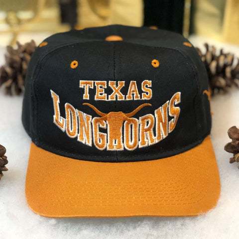 Vintage NCAA Texas Longhorns The G Cap Smile Twill Snapback Hat