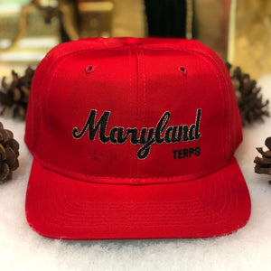 Vintage NCAA Maryland Terrapins The Game Twill Snapback Hat