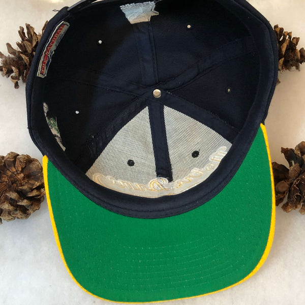 Vintage NCAA Notre Dame Fighting Irish Starter Tailsweep Script Wool Snapback Hat