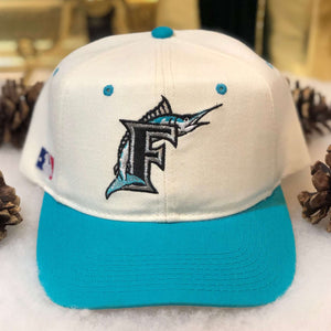 Vintage MLB Florida Marlins Sports Specialties Plain Logo Wool Snapback Hat