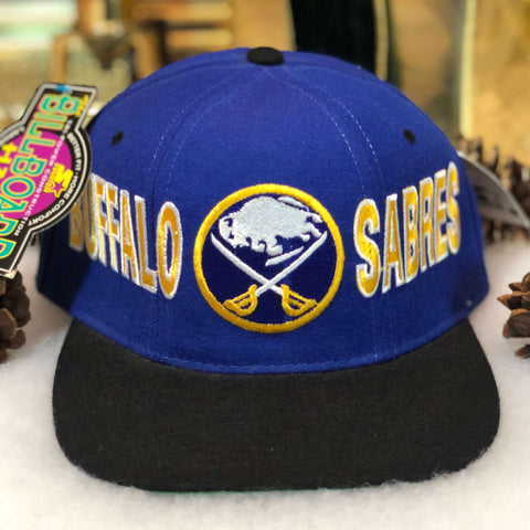 Vintage Deadstock NWT NHL Buffalo Sabres Starter Billboard Wool Snapback Hat
