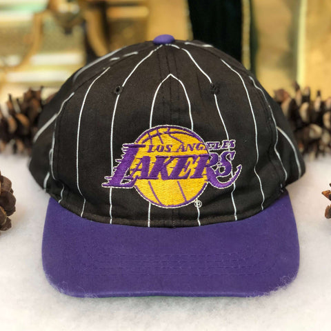 Vintage NBA Los Angeles Lakers Starter Pinstripe *YOUTH* Twill Snapback Hat