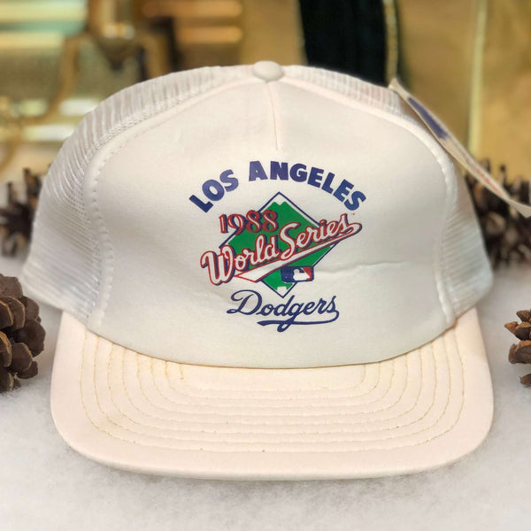 Vintage Deadstock NWT MLB Los Angeles Dodgers 1988 World Series Trucker Hat