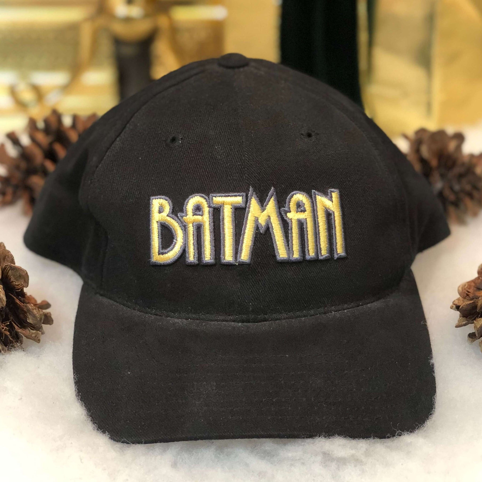 Vintage 1998 Batman DC Comics Warner Bros. Movie Snapback Hat