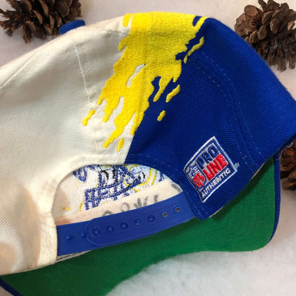 Vintage NFL St. Louis Rams Logo Athletic Splash Snapback Hat