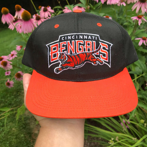 Vintage Deadstock NWOT Sports Specialties NFL Cincinnati Bengals Snapback Hat