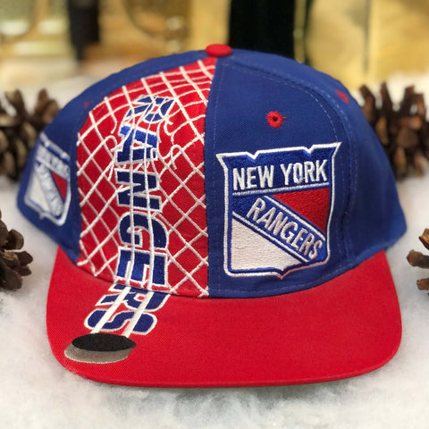 Vintage NHL New York Rangers Logo 7 Twill Snapback Hat