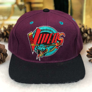Vintage IHL Detroit Vipers Zephyr Fitted Hat 7