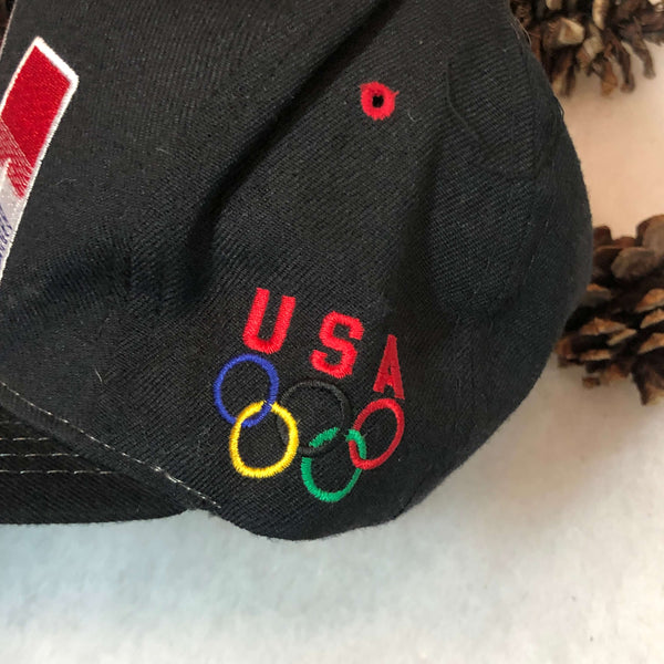 Vintage USA Olympics Starter Wool Snapback Hat