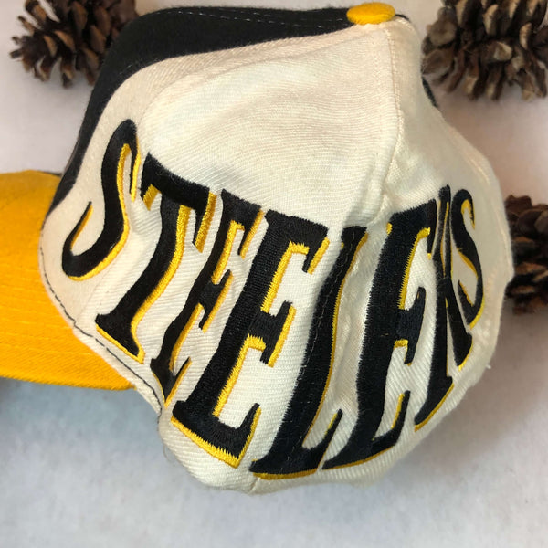 Vintage NFL Pittsburgh Steelers Drew Pearson Swirl Wool Snapback Hat