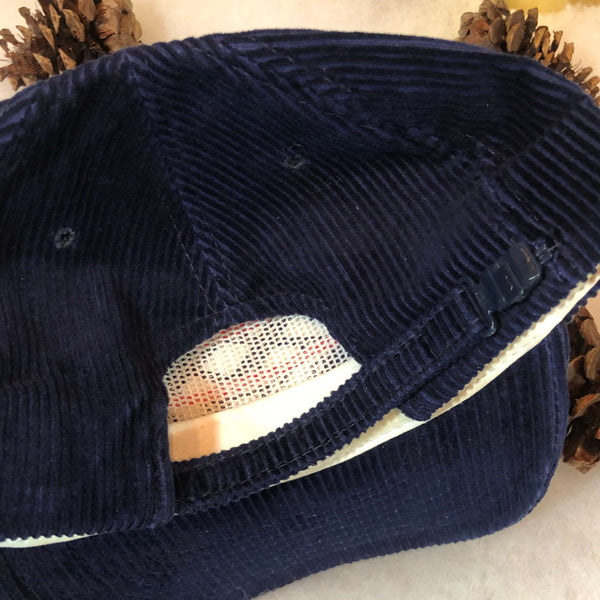 Vintage NFL Super Bowl XX Sports Specialties Corduroy Strapback Hat