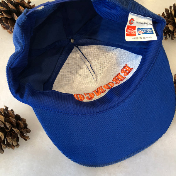 Vintage NFL Denver Broncos Corduroy Snapback Hat