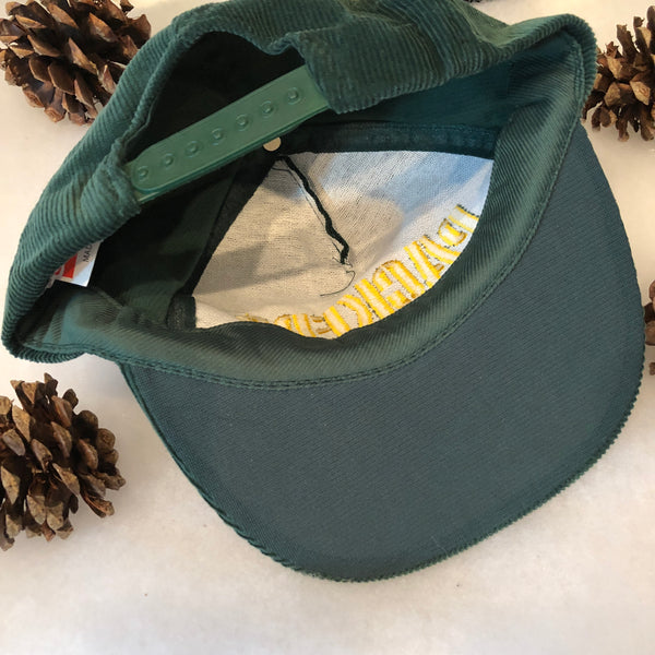 Vintage NFL Green Bay Packers Corduroy Snapback Hat
