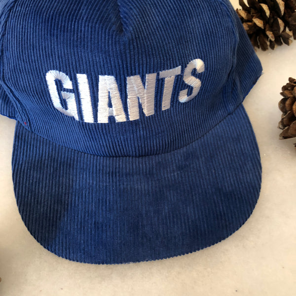 Vintage NFL New York Giants Corduroy Snapback Hat