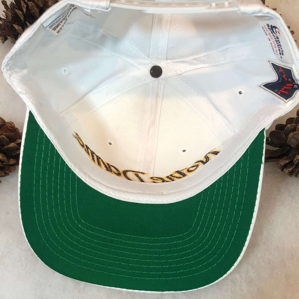 Vintage Deadstock NWOT NCAA Notre Dame Fighting Irish Sports Specialties Twill Script Snapback Hat
