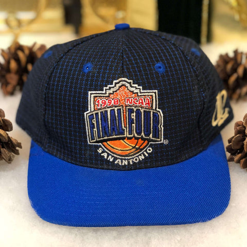 Vintage 1998 NCAA Final Four San Antonio Logo Athletic Plaid Strapback Hat
