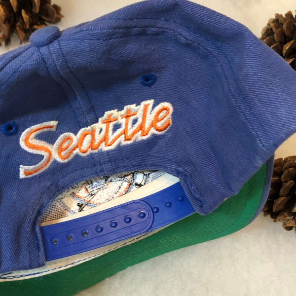 Vintage 1995 NCAA Final Four Seattle Sports Specialties Backscript Snapback Hat