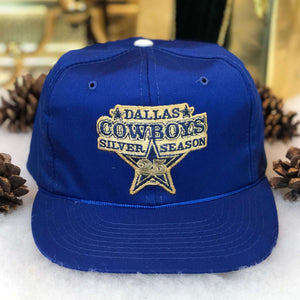 Vintage NFL Dallas Cowboys 1985 Silver Season Sports Specialties Twill Snapback Hat