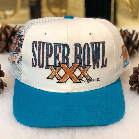 Vintage NFL Super Bowl XXX Cowboys Steelers Sports Specialties Laser Snapback Hat
