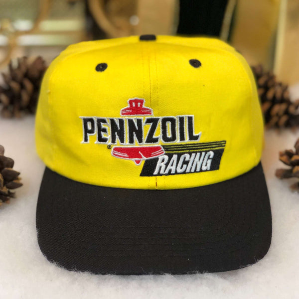 Vintage NASCAR Pennzoil Racing K-Products Strapback Hat