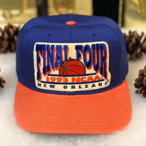 Vintage 1993 NCAA Final Four New Orleans Headmaster Twill Snapback Hat