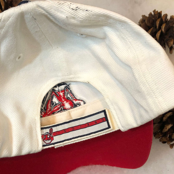 Vintage MLB Cleveland Indians Twins Enterprise Strapback Hat