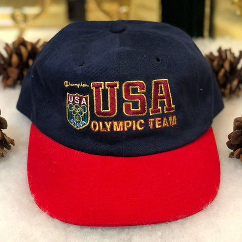 Vintage Deadstock NWOT 1996 USA Olympic Team Champion Snapback Hat