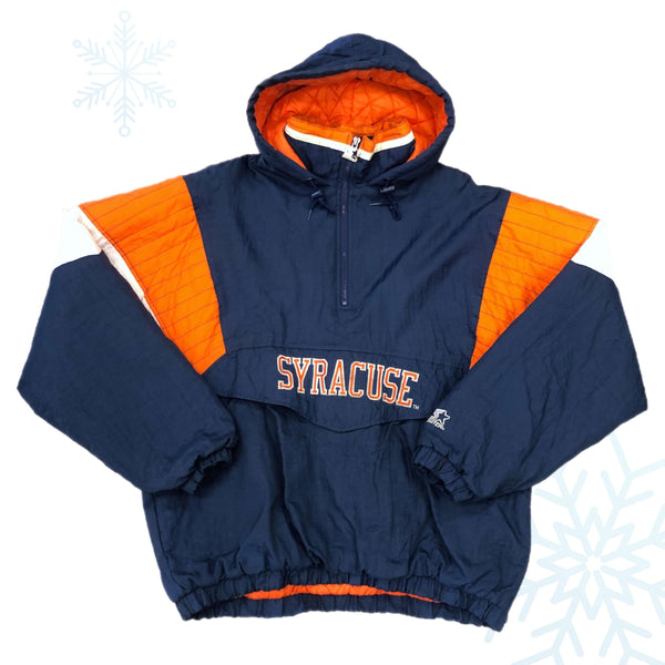 Vintage NCAA Syracuse Orangemen Starter Puffer Jacket (XL)