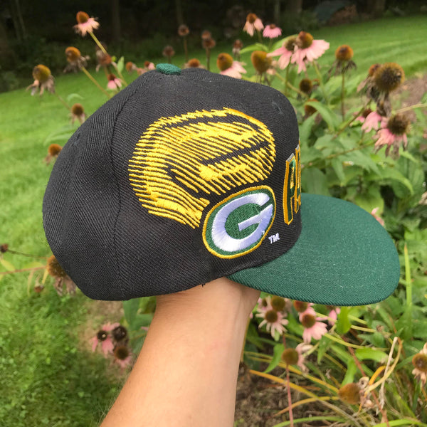 Deadstock NWT Sports Specialties Shadow NFL Green Bay Packers Snapback Hat