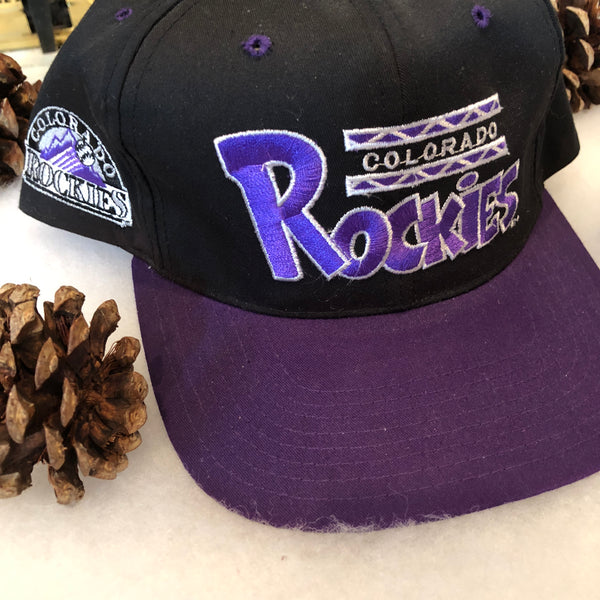 Vintage Annco MLB Colorado Rockies Snapback Hat