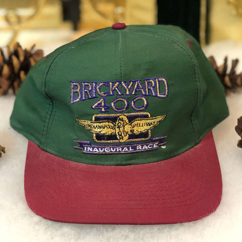 Vintage 1994 NASCAR Brickyard 400 Inaugural Race Competitor Nylon Snapback Hat