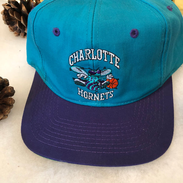 Vintage Competitor NBA Charlotte Hornets Snapback Hat