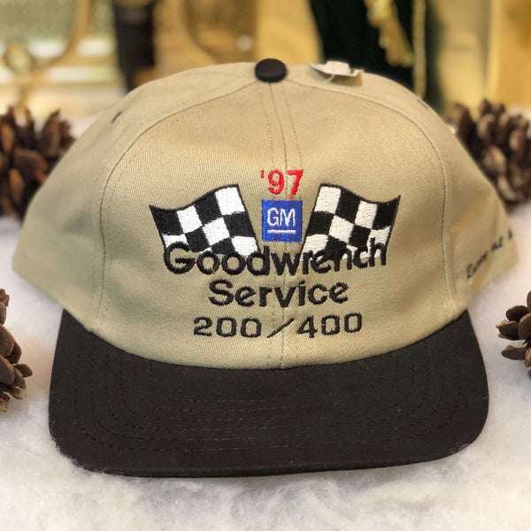 Vintage Deadstock NWOT 1997 NASCAR Goodwrench Service 200/400 Snapback Hat