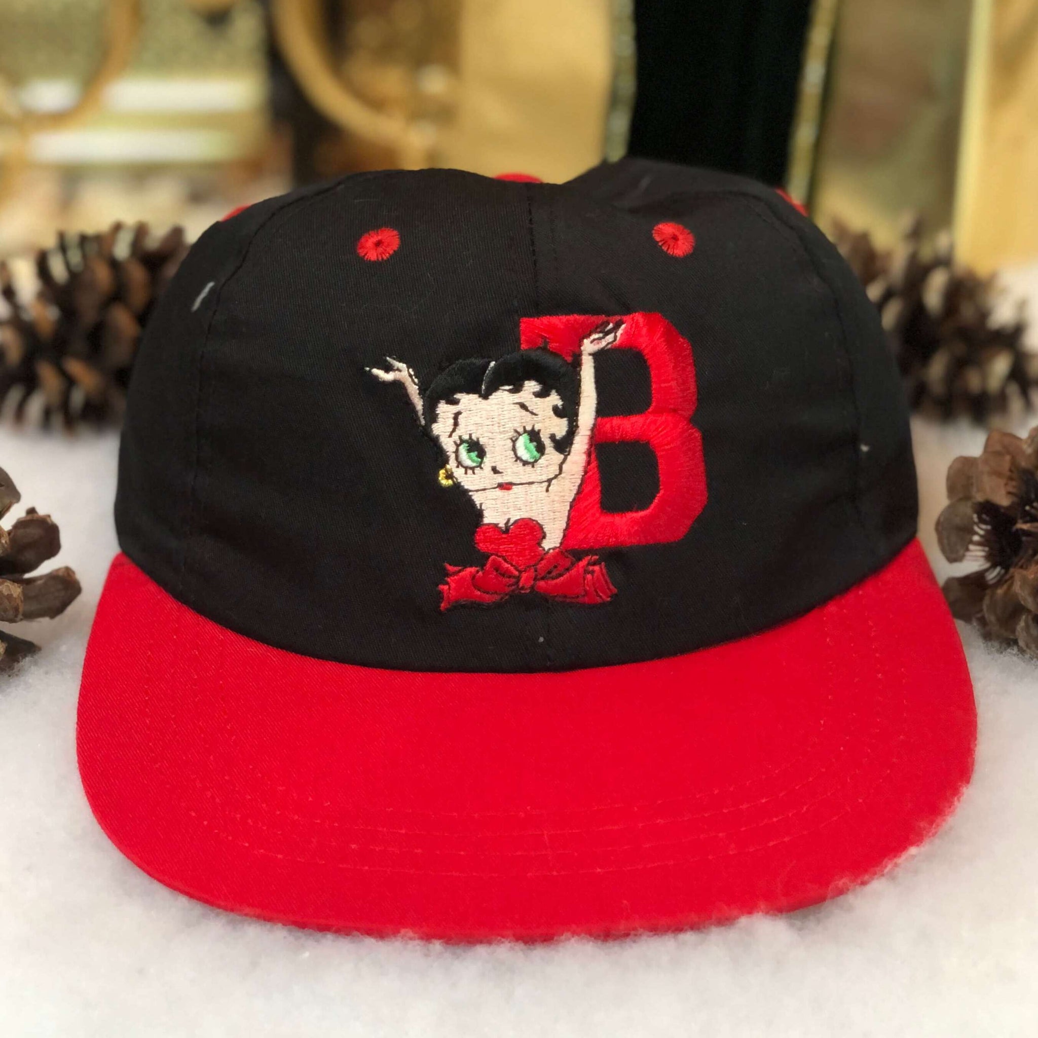 Vintage 1994 Betty Boop Twill Snapback Hat