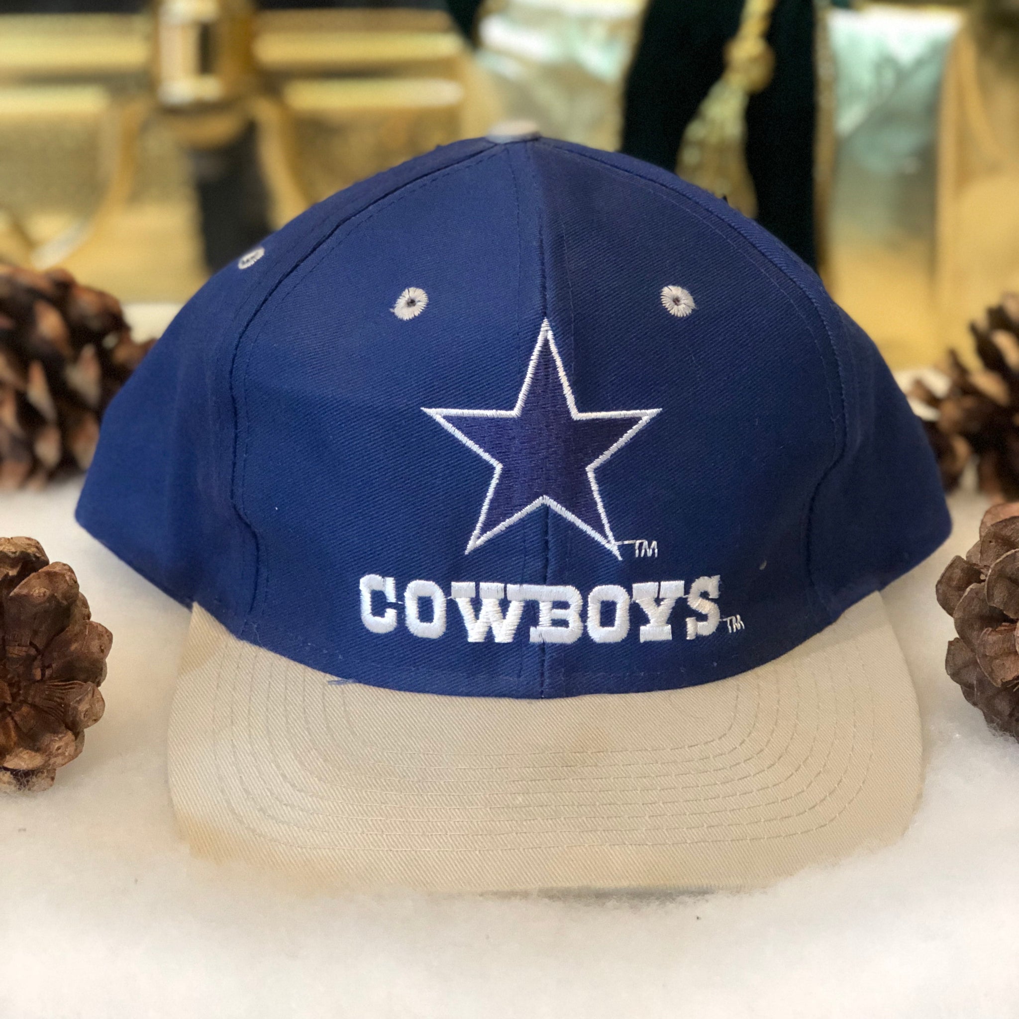 Vintage Logo 7 NFL Dallas Cowboys Snapback Hat
