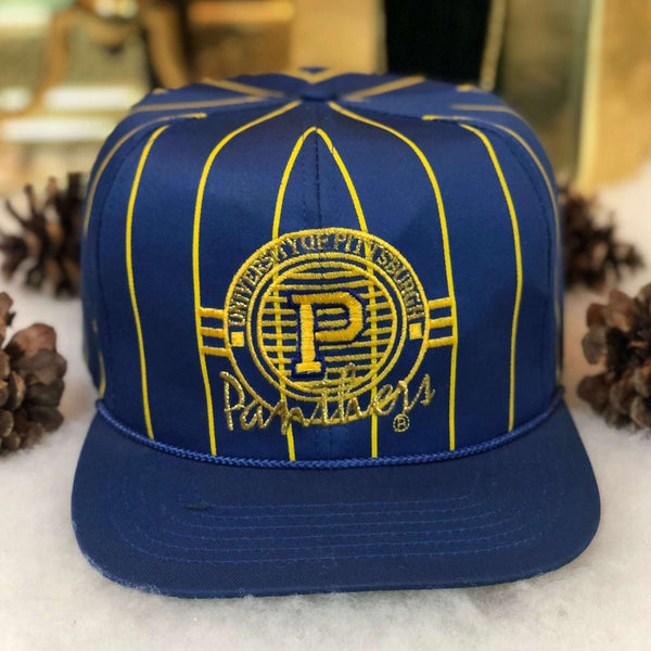 Vintage NCAA Pittsburgh Panthers Pinstripe Twill Snapback Hat