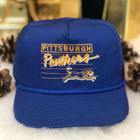 Vintage NCAA Pittsburgh Panthers YoungAn Twill Snapback Hat
