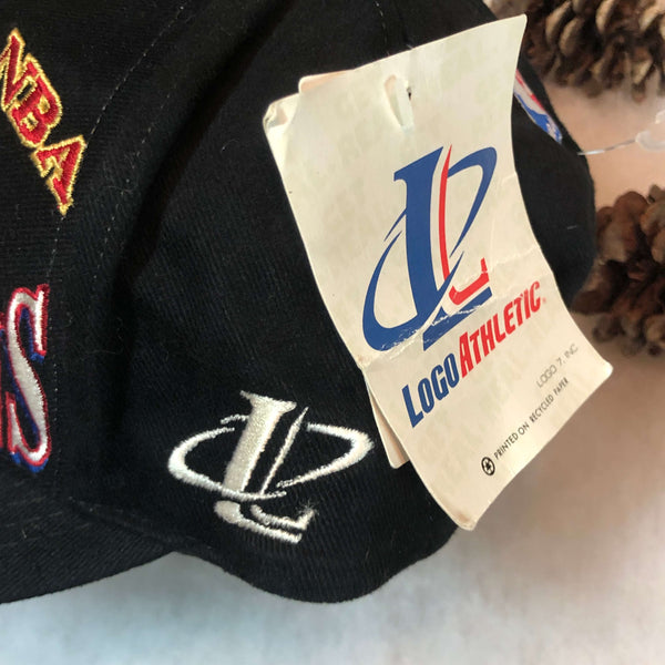 Vintage Deadstock NWT 1997 NBA Champions Chicago Bulls Logo Athletic Snapback Hat