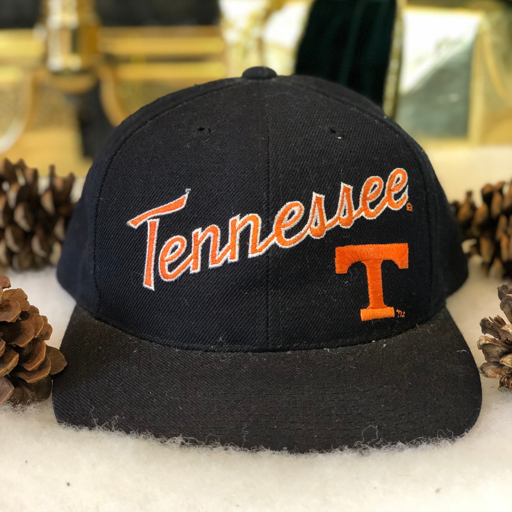 Vintage Sports Specialties Script NCAA Tennessee Volunteers Snapback Hat