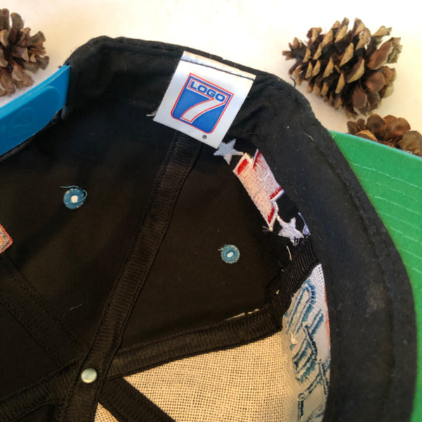 Vintage Logo 7 NFL Super Bowl XXVIII Snapback Hat Wraparound Snapback Hat