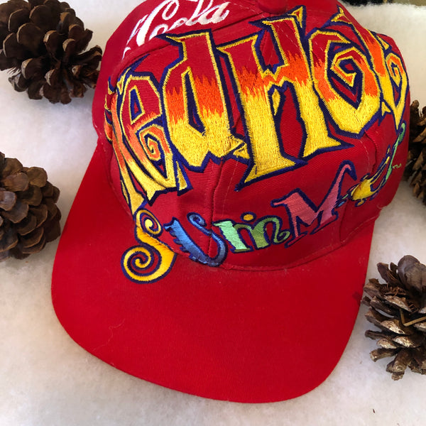 Vintage Coca-Cola Red Hot Summer All Over Print Snapback Hat