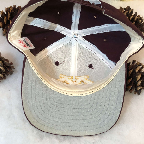 Vintage NCAA Minnesota Golden Gophers New Era Wool Snapback Hat