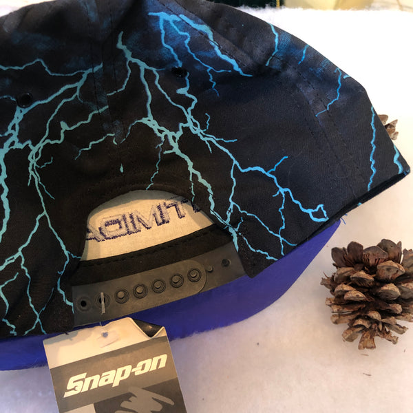 Snap-On Intimidator Tool Box Lightning All Over Print Snapback Hat