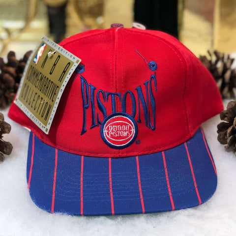 Vintage Deadstock NWOT NBA Detroit Pistons The Game Limited Edition 1919 of 6000 Twill Snapback Hat