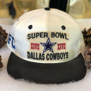 Vintage Logo 7 NFL Dallas Cowboys Super Bowl XXVIII Snapback Hat