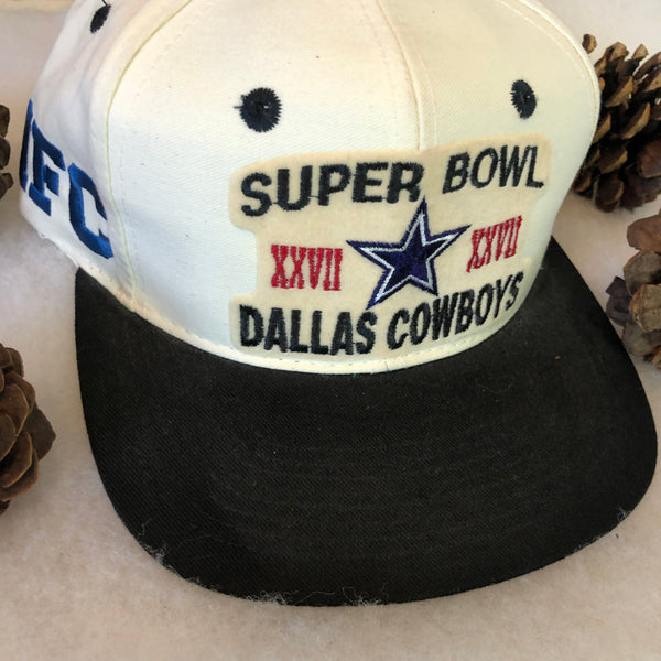 Vintage Logo 7 NFL Dallas Cowboys Super Bowl XXVIII Snapback Hat