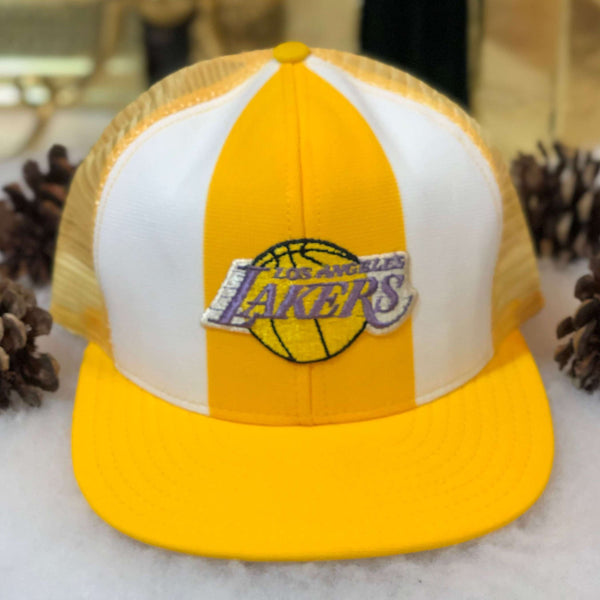Vintage Deadstock NWOT NBA Los Angeles Lakers AJD Trucker Hat
